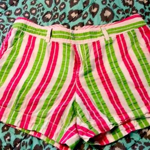 Lilly Pulitzer short seersucker size 12